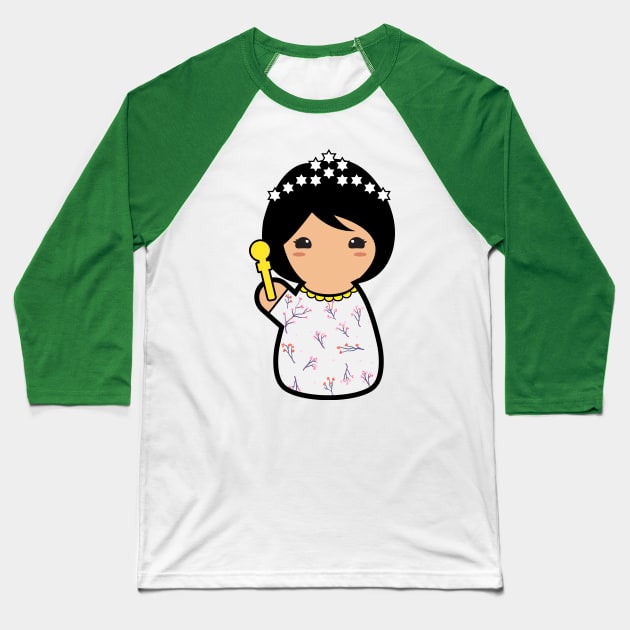 The Empress Baseball T-Shirt by Arlain